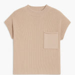 Nora Ribbed Mock Neck Sweater - MTT Collective