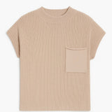 Nora Ribbed Mock Neck Sweater - MTT Collective