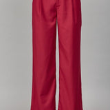 Norah High - waisted Wide Leg Trouser - MTT Collective