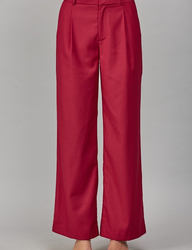 Norah High - waisted Wide Leg Trouser - MTT Collective