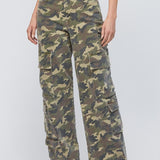 Nori Camo High Rise Cargo - MTT Collective