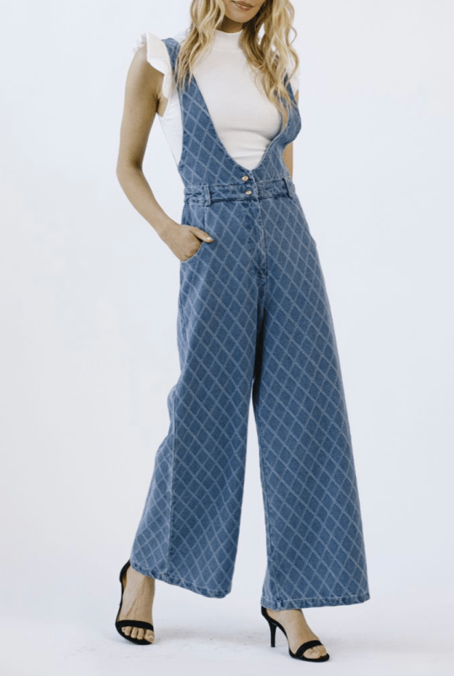 Novalee Denim Jumpsuit - MTT Collective