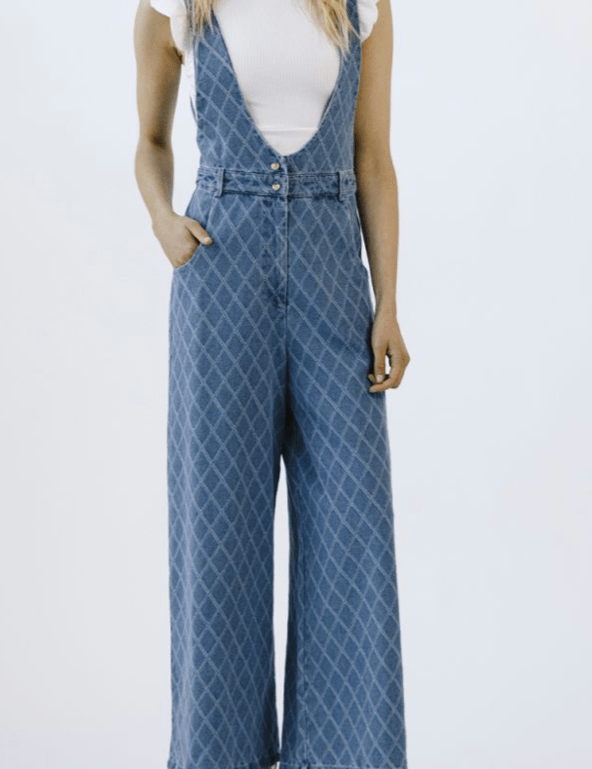 Novalee Denim Jumpsuit - MTT Collective