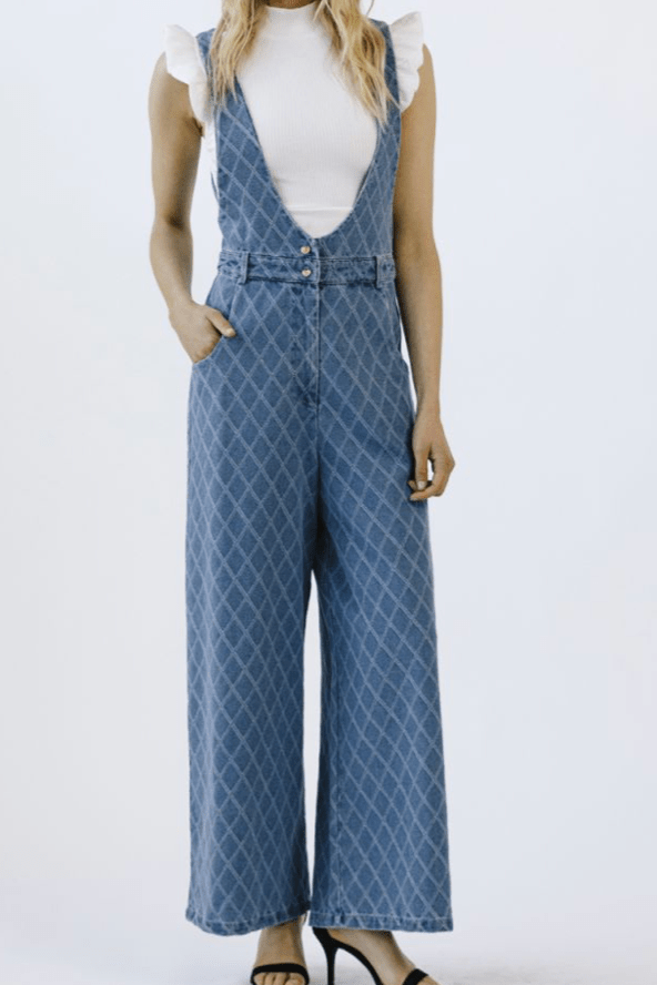 Novalee Denim Jumpsuit - MTT Collective