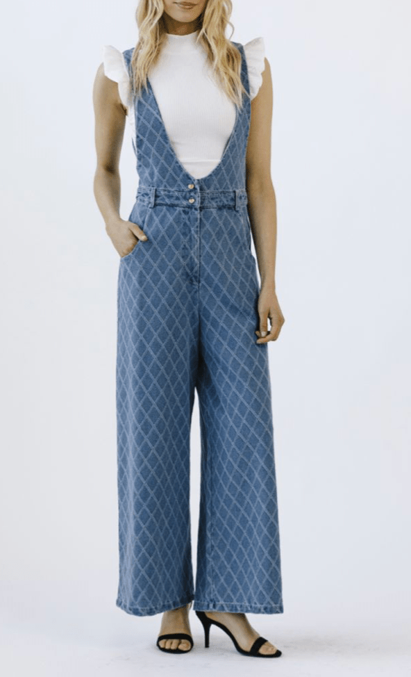 Novalee Denim Jumpsuit - MTT Collective