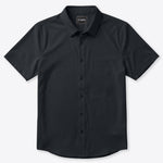 Cuts Crossover Button Up - Obsidian