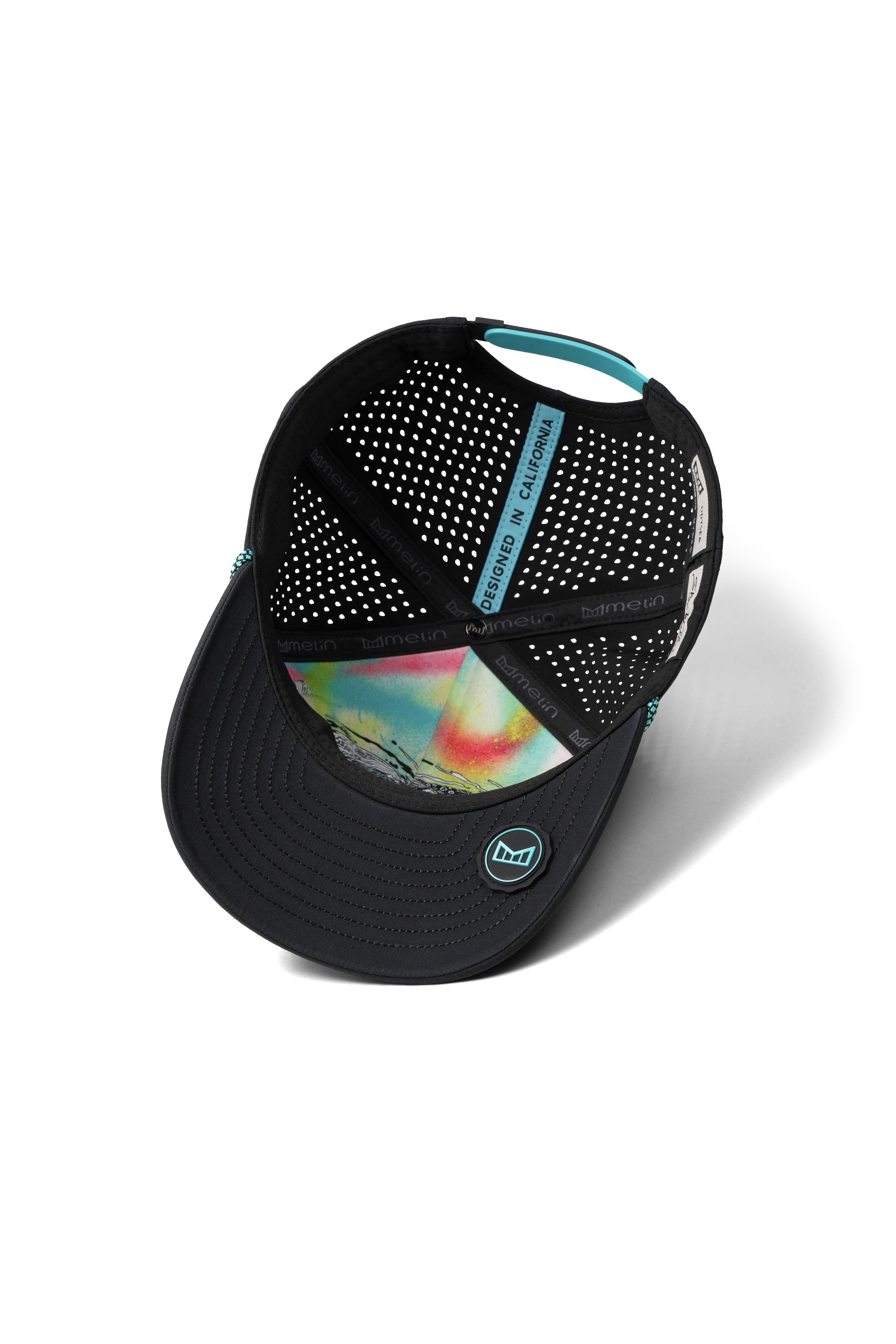 Melin Odysea Connection Hydro hat - Black - inside view