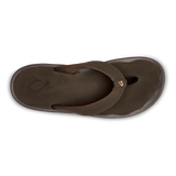 OluKai 'Ohana Dark Java top view