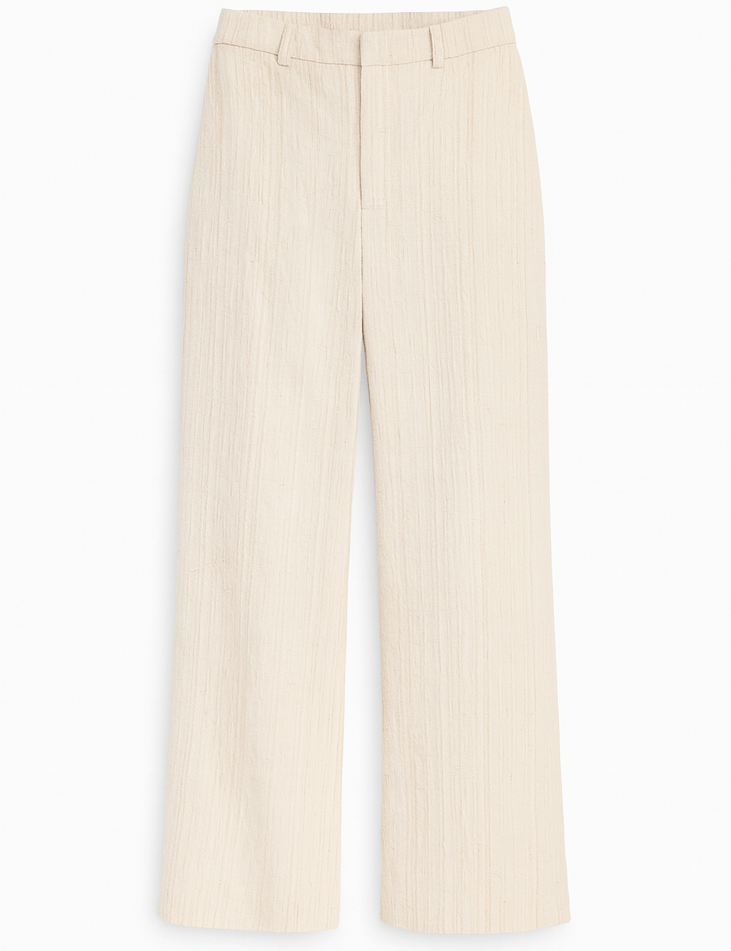 Olivia Textured Cotton - Linen Wide - Leg Pants - MTT Collective