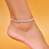 Ombre Rainbow Stretch Anklet - MTT Collective
