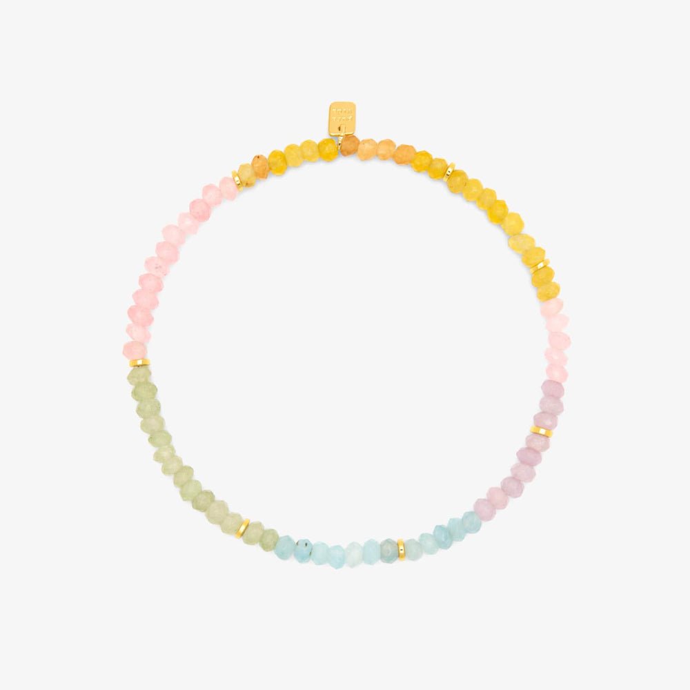 Ombre Rainbow Stretch Anklet - MTT Collective