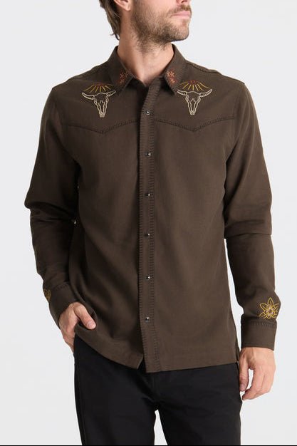 On the Range Long Sleeve Button Up Shirt - MTT Collective