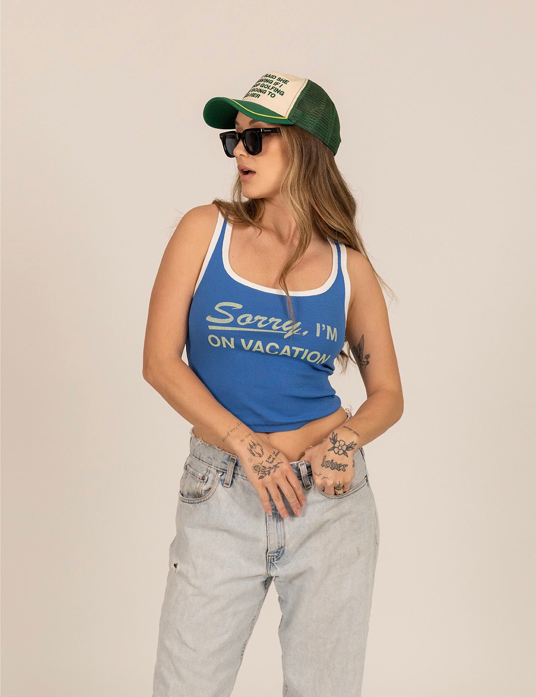 On Vacation Ribbed Tank - MTT Collective