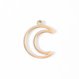 Open Crescent Moon Charm - MTT Collective