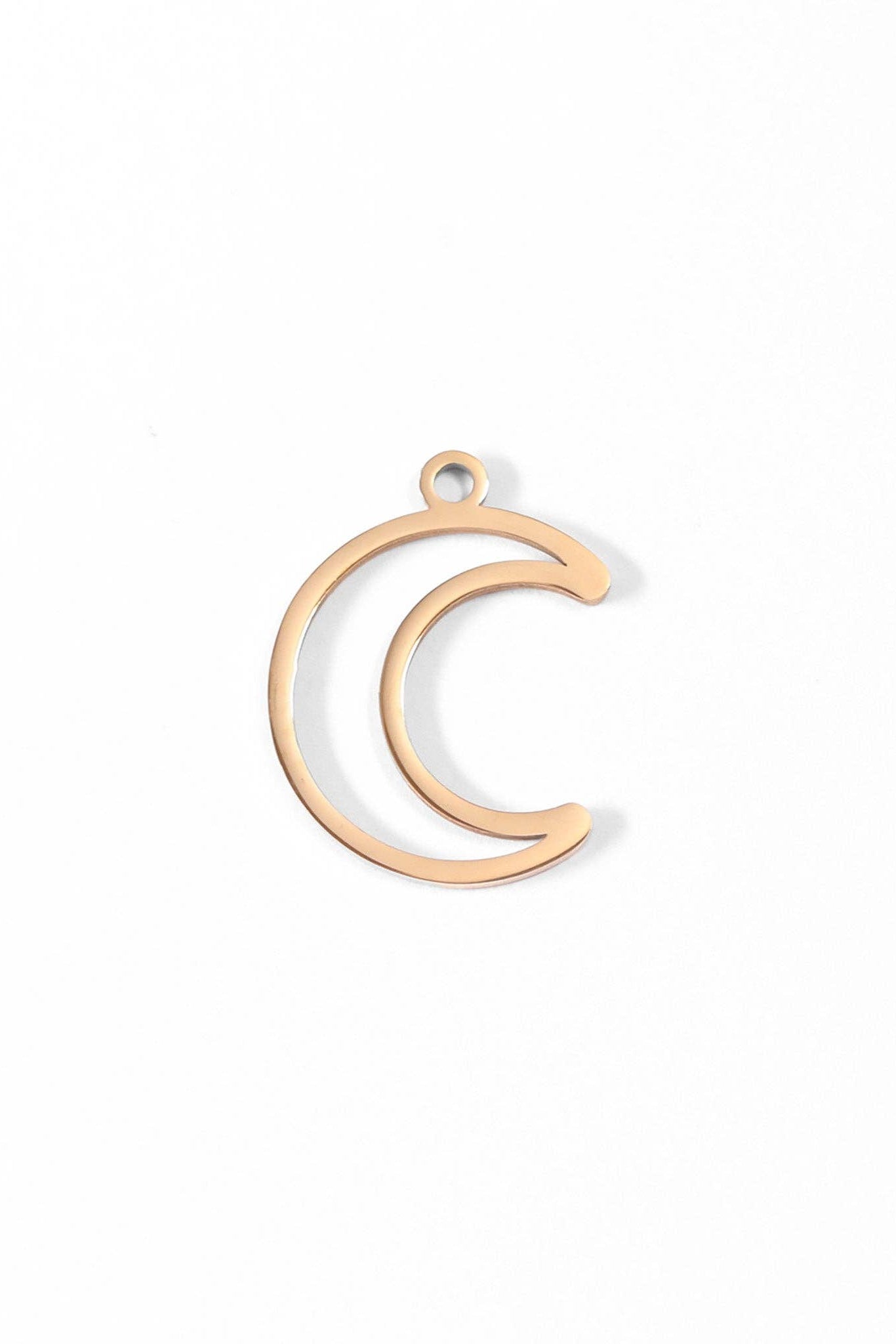 Open Crescent Moon Charm - MTT Collective