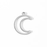 Open Crescent Moon Charm - MTT Collective