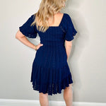 Out On The Town Tiered Mini Dress - MTT Collective