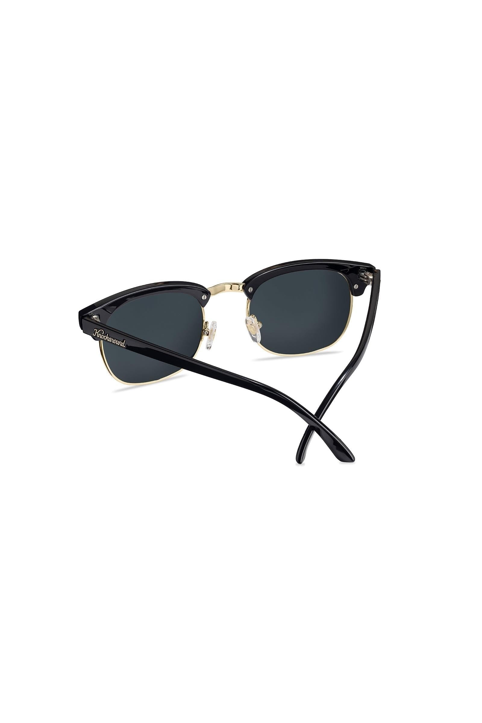 Glossy Black / Gold Brooklines Sunglasses