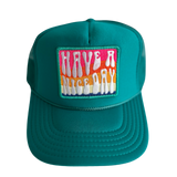 Have A Nice Day Patch Trucker Hat