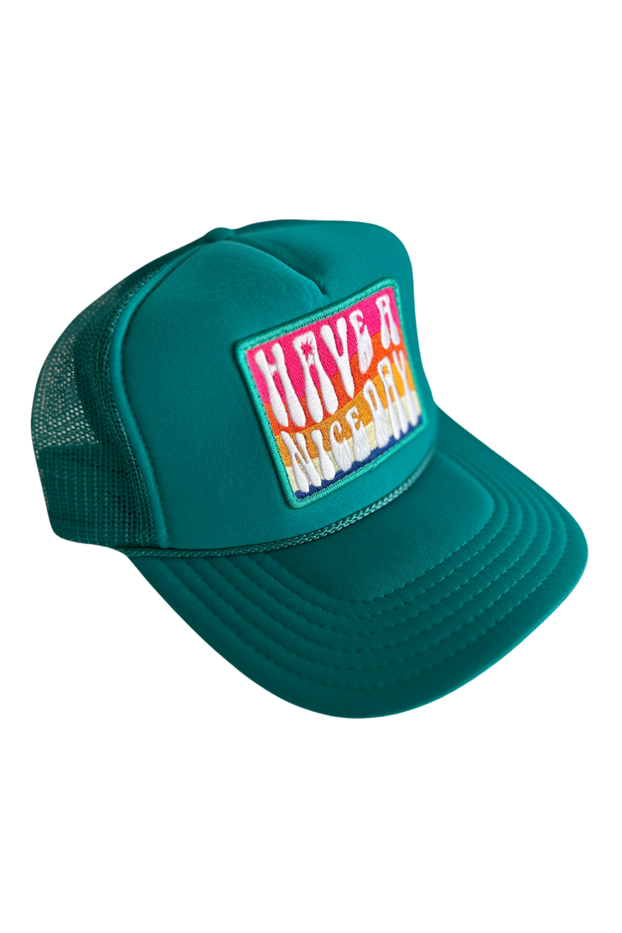 Have A Nice Day Patch Trucker Hat