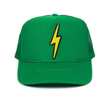 Local Beach Lightning Bolt Patch Trucker Hat