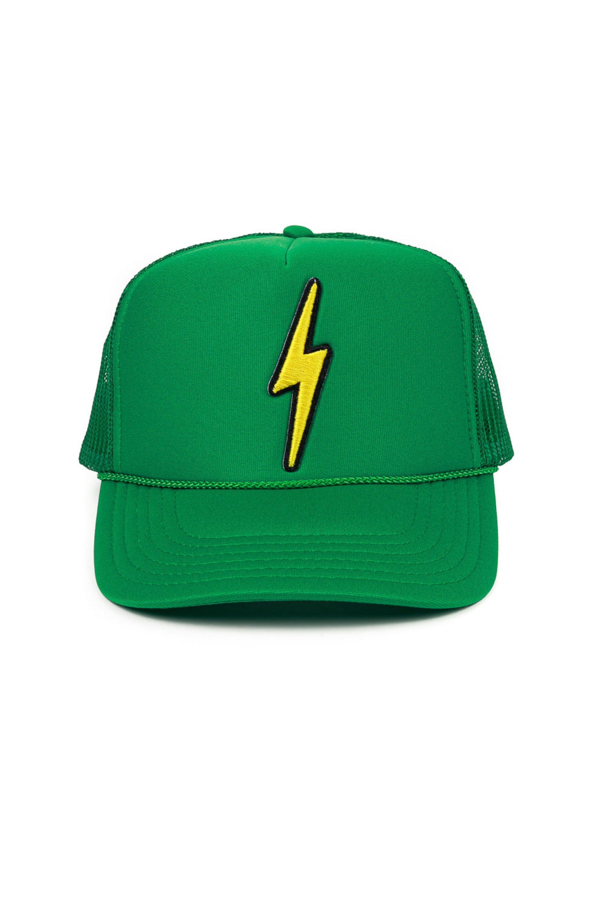 Local Beach Lightning Bolt Patch Trucker Hat