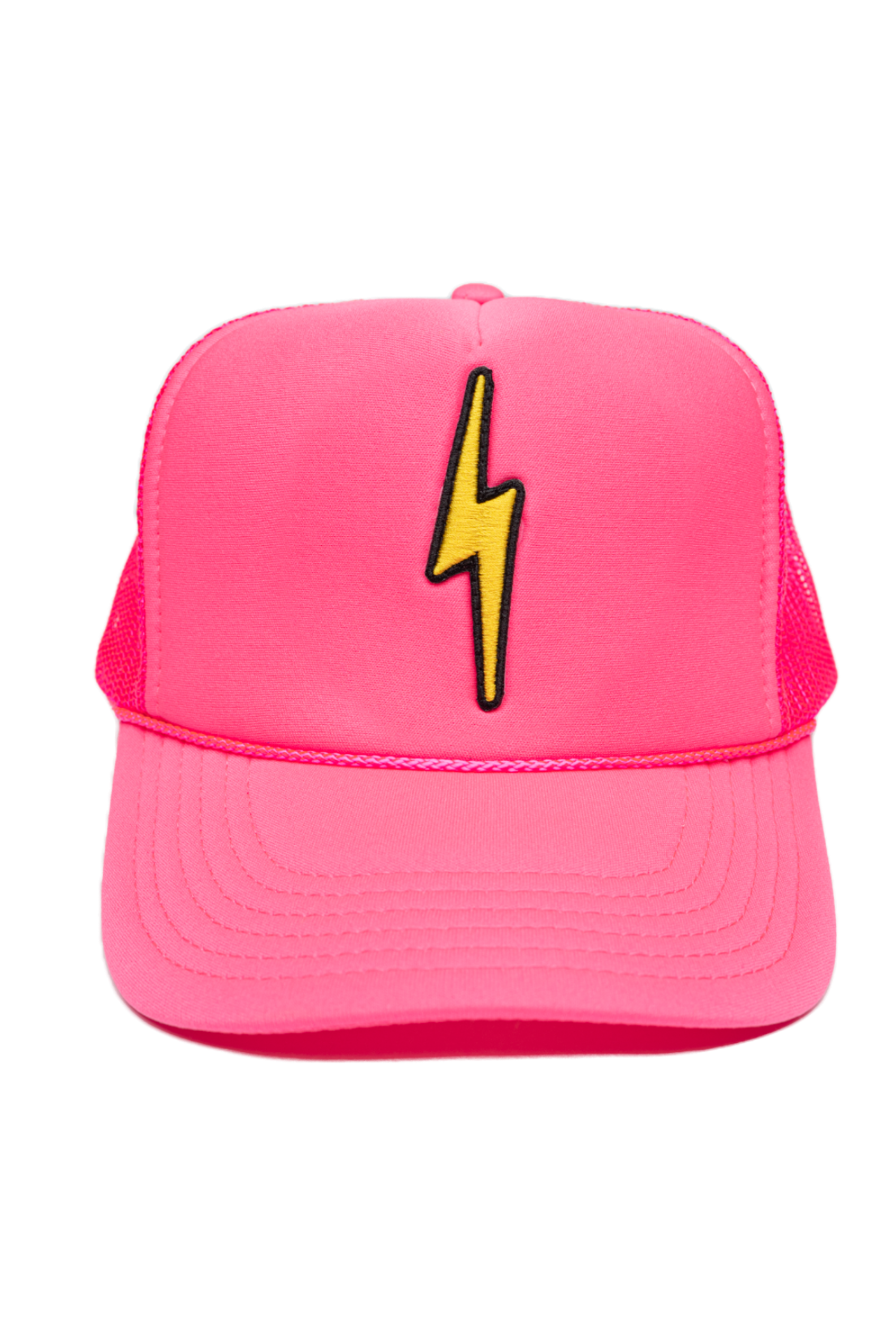 Local Beach Lightning Bolt Patch Trucker Hat