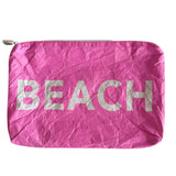 Beach Water Resistant Tyvek Printed Pouch
