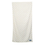 Checker Beach & Bath Towel