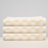 Checker Beach & Bath Towel