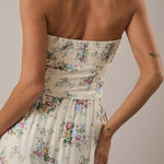 Paige Strapless Lace Trim Top - MTT Collective