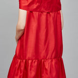 Paislee Bow Detail Off The Shoulder Dress - MTT Collective