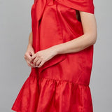 Paislee Bow Detail Off The Shoulder Dress - MTT Collective