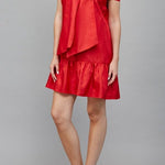 Paislee Bow Detail Off The Shoulder Dress - MTT Collective