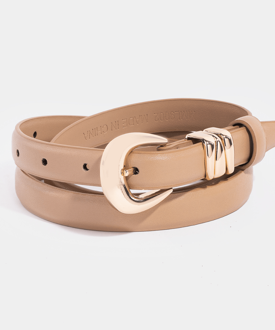 Palmer Skinny Fashionable Leather Belt - MTT Collective