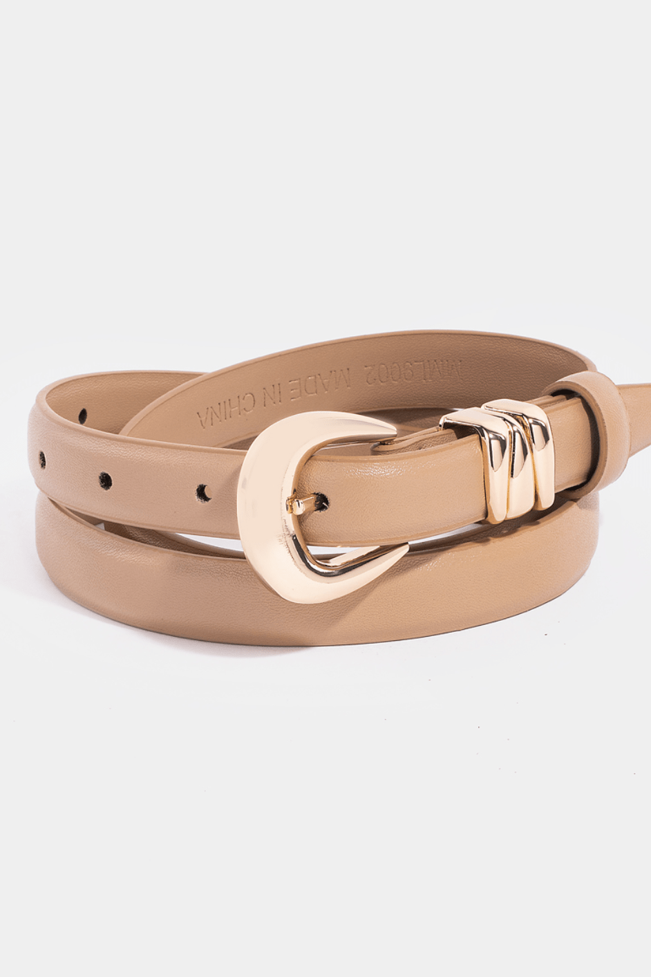 Palmer Skinny Fashionable Leather Belt - MTT Collective