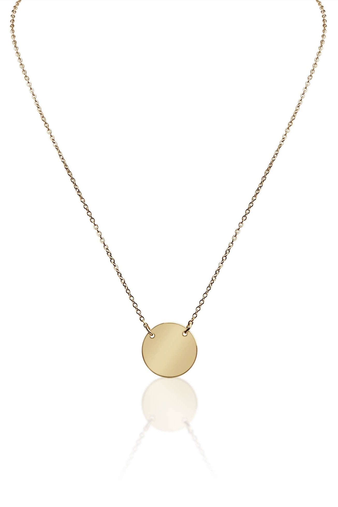 Pamela Held Blank Circle Necklace - MTT Collective