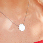 Pamela Held Blank Circle Necklace - MTT Collective