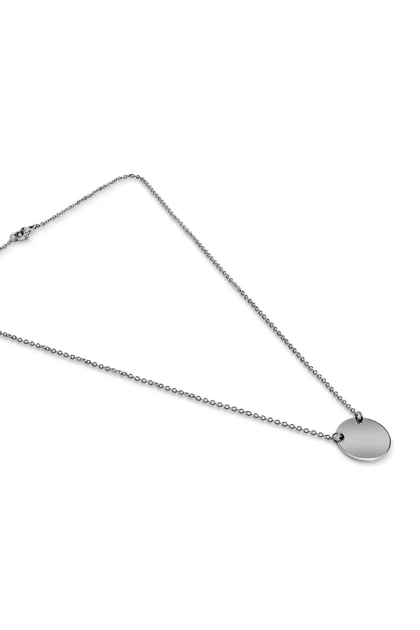 Pamela Held Blank Circle Necklace - MTT Collective