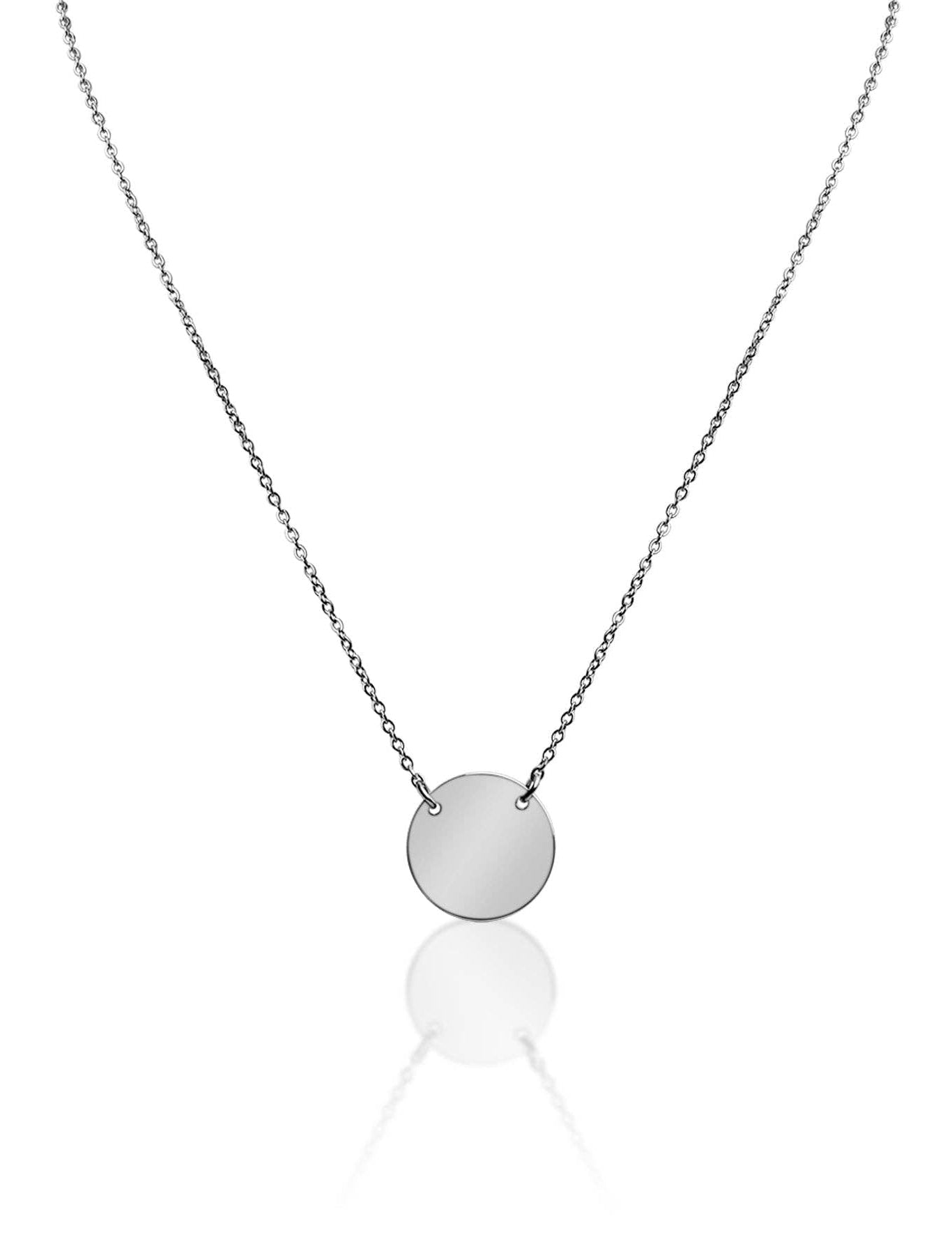 Pamela Held Blank Circle Necklace - MTT Collective