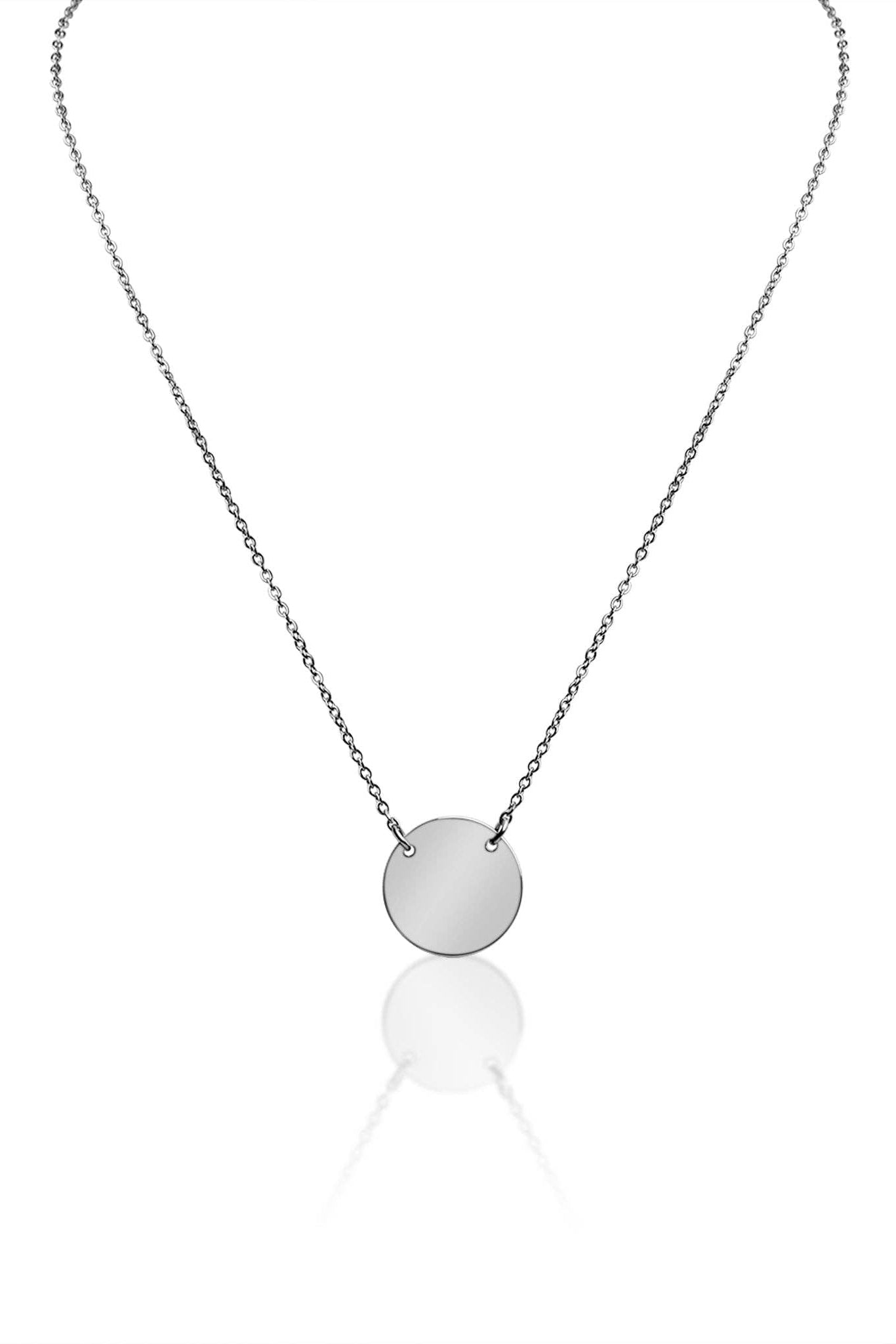 Pamela Held Blank Circle Necklace - MTT Collective