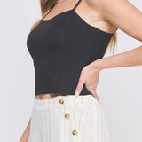 Parilla Princess Seam Knit Bralette - MTT Collective