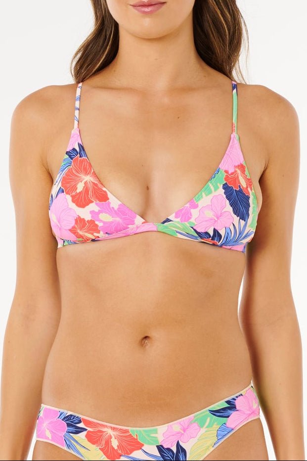Party Wave Xback Triangle Bikini Top - MTT Collective