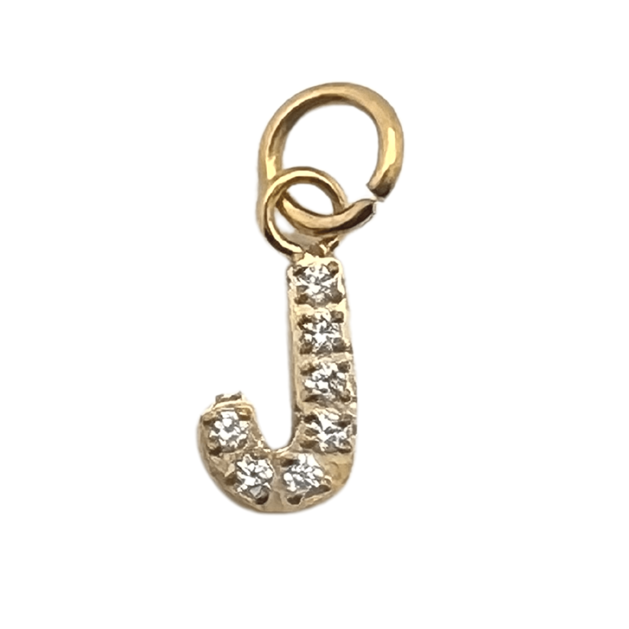 Pavé Set CZ Initial Letter Charms - MTT Collective