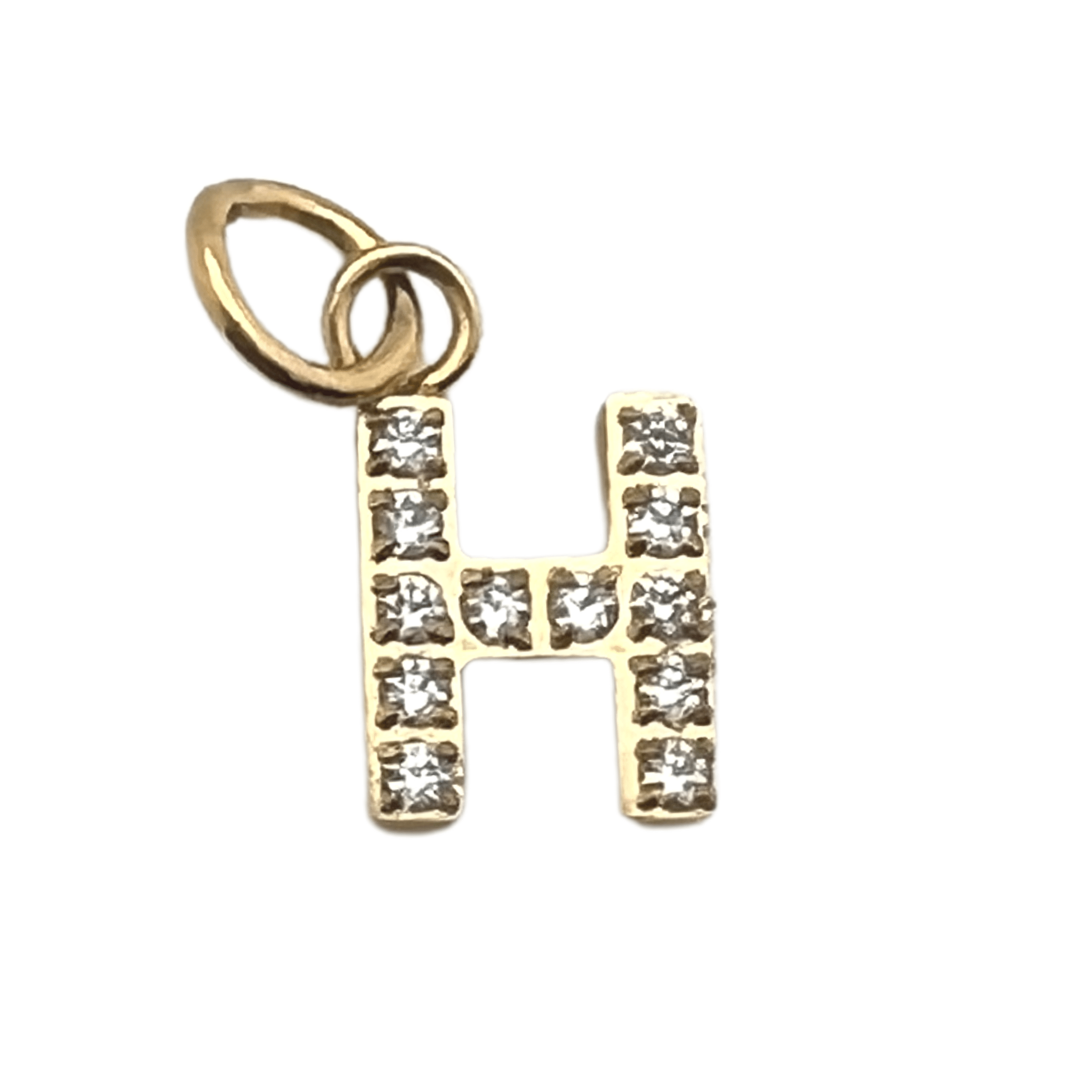 Pavé Set CZ Initial Letter Charms - MTT Collective