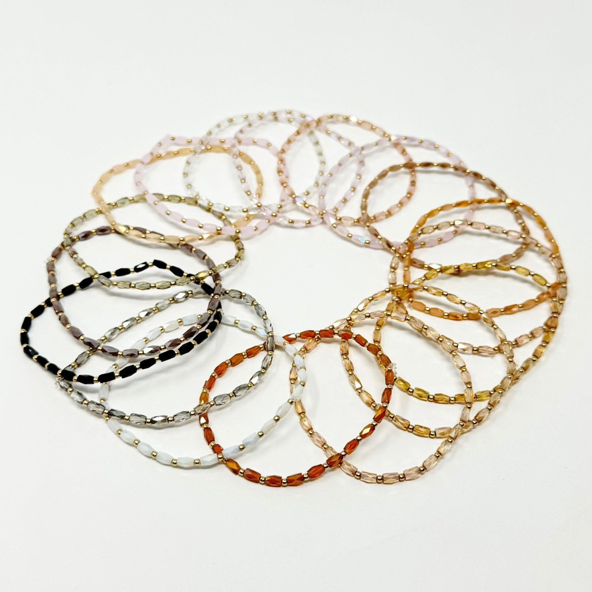 Penelope Pillar Accented Bracelet - MTT Collective