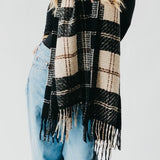 Penny Plaid Fringe Scarf - MTT Collective
