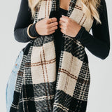 Penny Plaid Fringe Scarf - MTT Collective