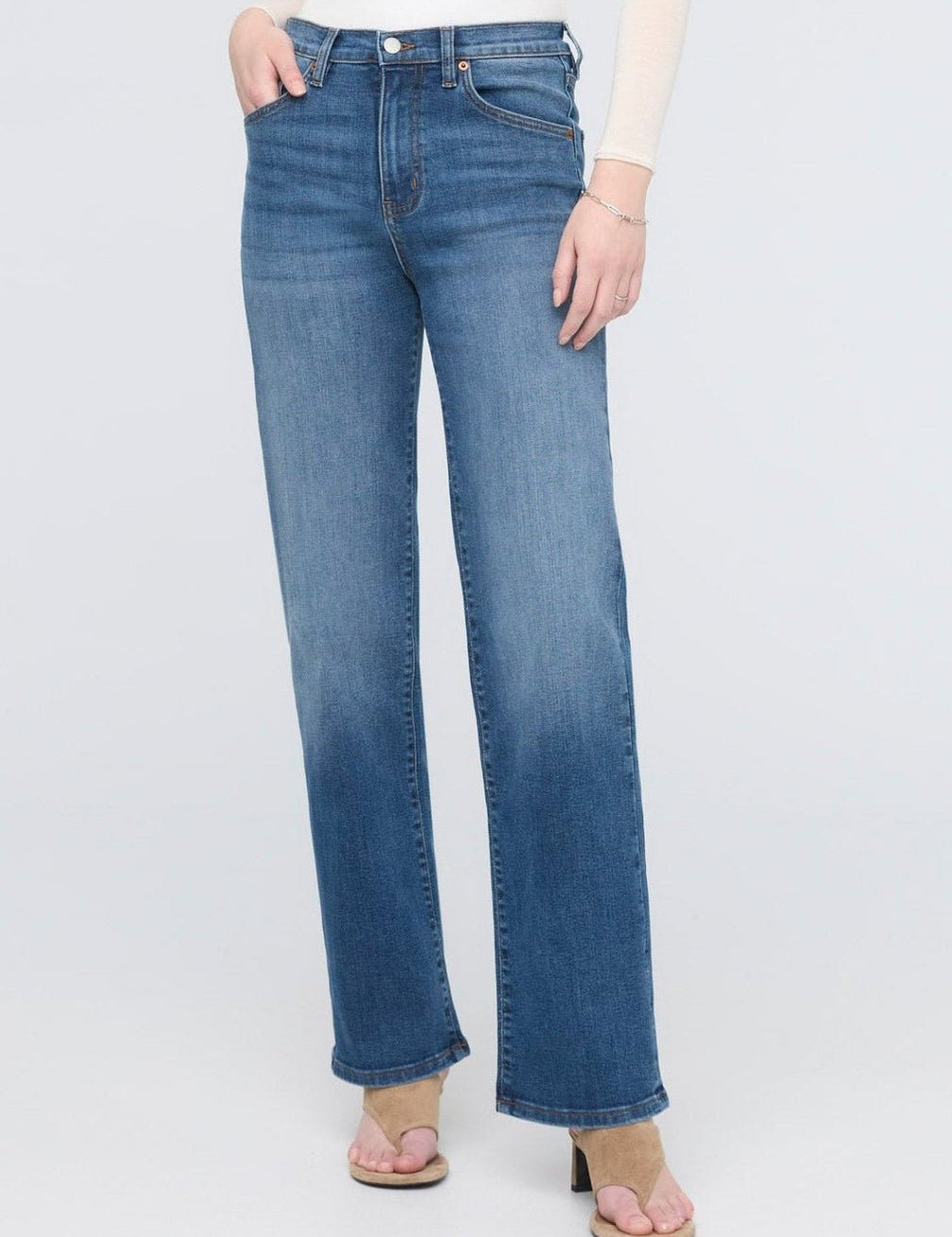 Performance Denim + High Rise Straight - MTT Collective