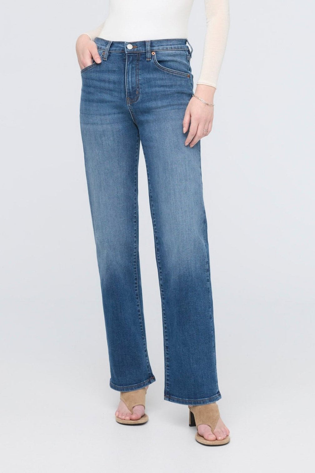 Performance Denim + High Rise Straight - MTT Collective